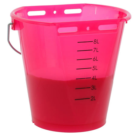 Products calf restraint plastic flattened bare pink transparent