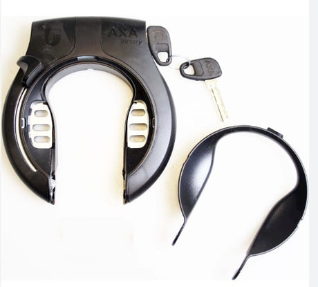 Axa Victoire Ring Spär mat schwaarz (+ Batterie Spär)