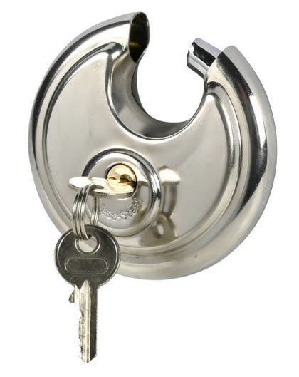 Producten hangslot discusslot 90mm plus2sleutels