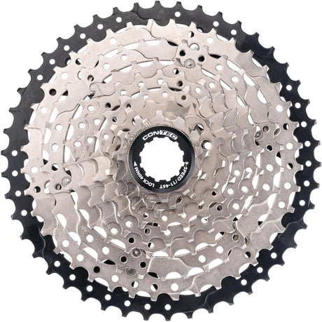 Contec grad cassette sprocket ct cas.sprocket grad 11-46t 9sp sil. black