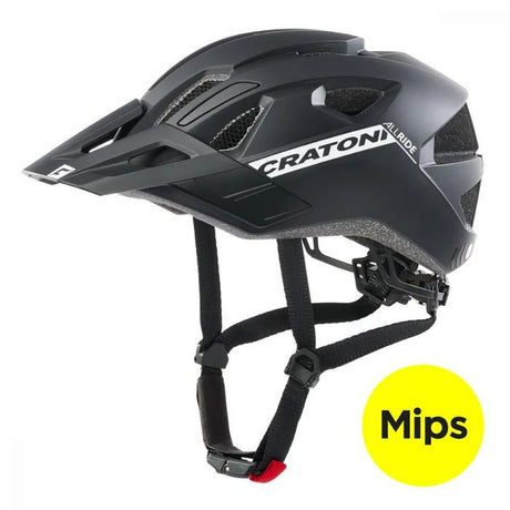 Cratoni helmet allride mips black matt uni