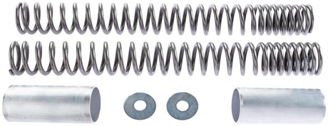 Wirth front fork spring set polished fork spring set 2090 polished, sleeve 1218