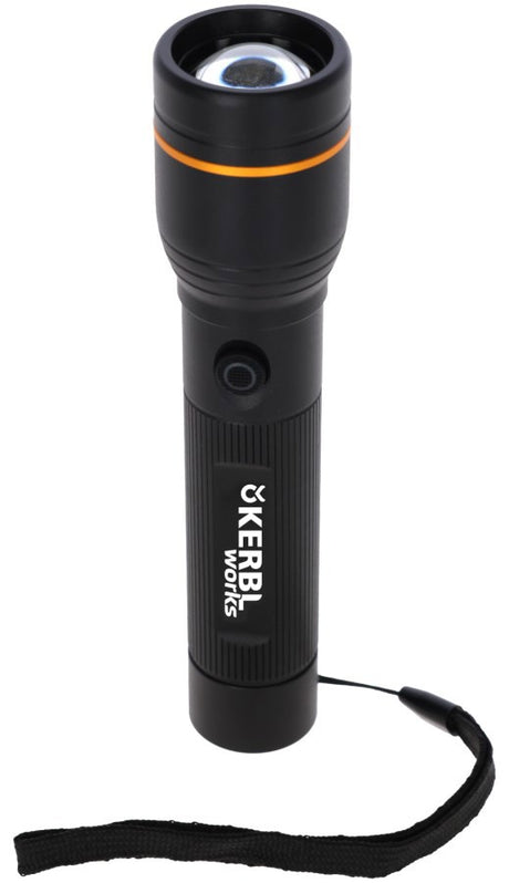 LED flashlight with battery profire 1800