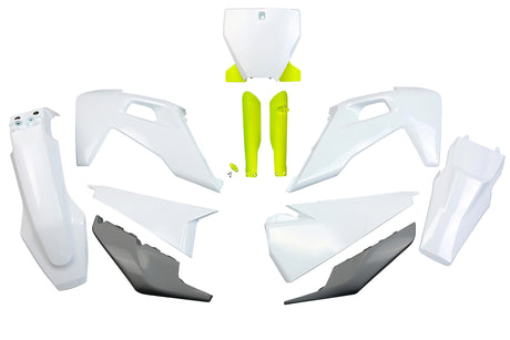 Ufo plastic fairing kit trim kit ufo husqvarna oem wt ye gr