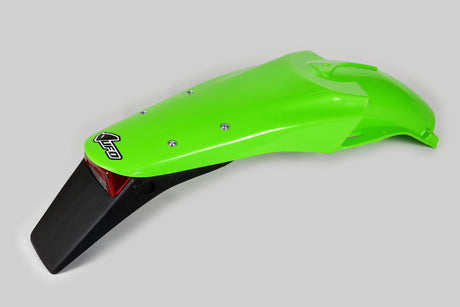 Ufo plast kotflügel bakre stänkskärm ufo kawasaki grön