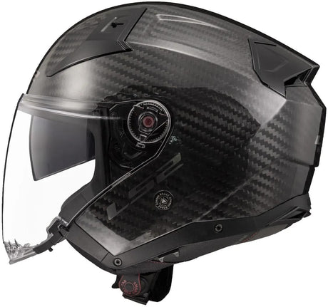Ls2 jethjälm of603 infinity ii kolsolid hjälm infinity ii kolsvart gr. xl