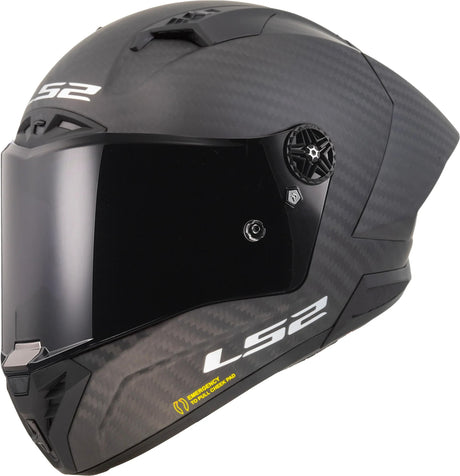 Ls2 Full Face Helm ff805 Thunder Carbon gp Aero Helm Thunder gp aer black mat gr. m