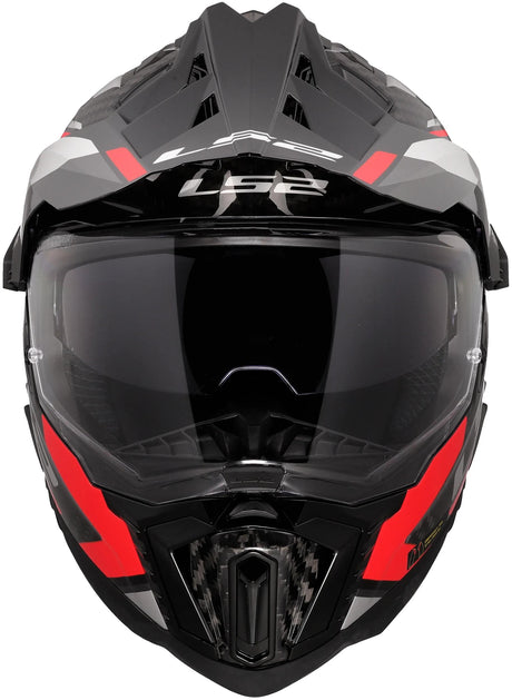 Ls2 enduro helmet mx701 explorer carbon frontier ii helmet explorer carbo frontier ii red gr. xl