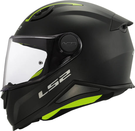 Ls2 children's full-face helmet ff812 kid solid helmet kid ff812 soli black matt size s