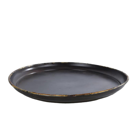 Cozydecor základná doska starožitný hnedý kov priemer 25cm
