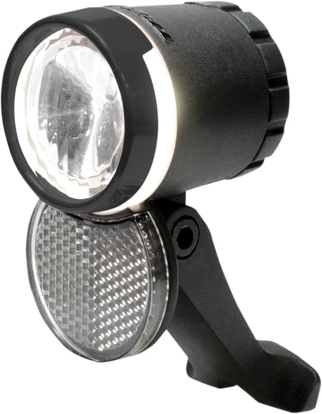 Trecklock LS 23. Vëlo-I VO E-Vëlo + Refl. Headlight schwaarz