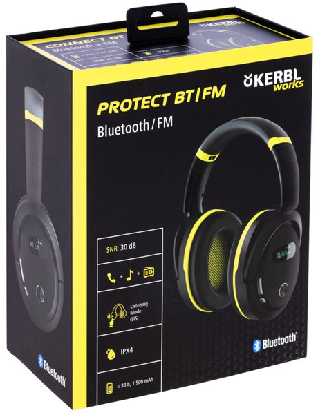Kerbl ear defenders works protect with radio and Bluetooth