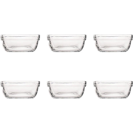 Duralex skål carre 11cm 6 stk