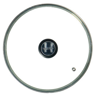 Tefal glass lid - ø 24 cm - with steam hole - heat-resistant - suitable for frying pans