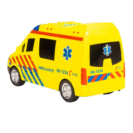 112 rescue racers ambulance with light and sound