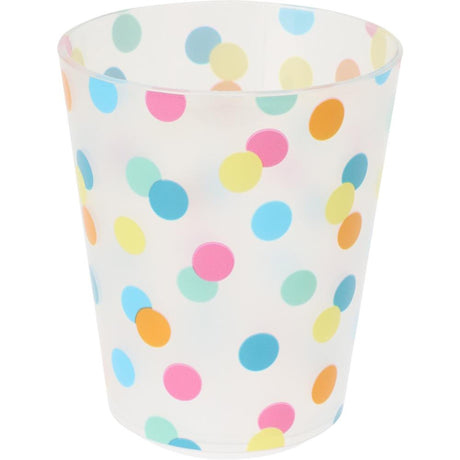 Excelente conjunto de copos para utensílios domésticos confetes de plástico de 4 peças