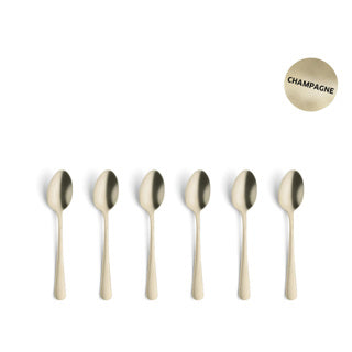 Amefa austin vintage gold pvd - 6 teaspoons
