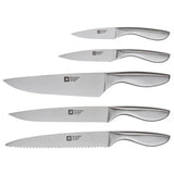 Richardson sheffield - forme - in drawer knife block - 5-piece