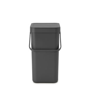 Brabantia sort go avfallsbeholder - 12 liter - mørkegrå