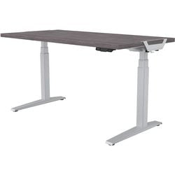 Sit-stand desk Fellowes Levado oak