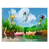 Studio 100 maya houten puzzel met dikke stukken - formaat a4