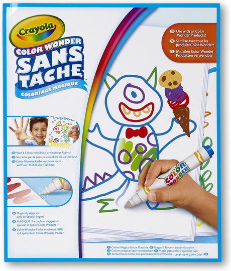 Crayola - farebný zázrak - omaľovánka - neutrálna podložka na kreslenie