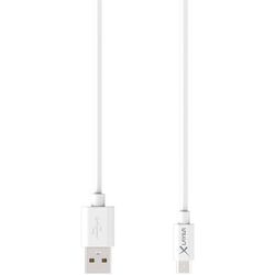 Micro USB cable Xlayer Premium 1.2 m white