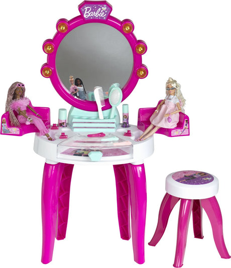 Brinquedos Klein - barbie - estúdio de beleza com luz e som
