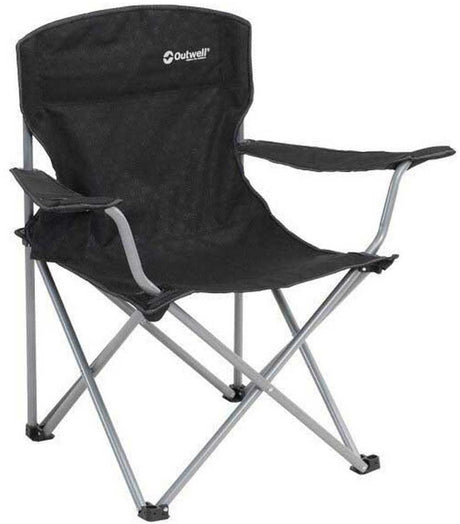 Outwell catamarca camping chair foldable black
