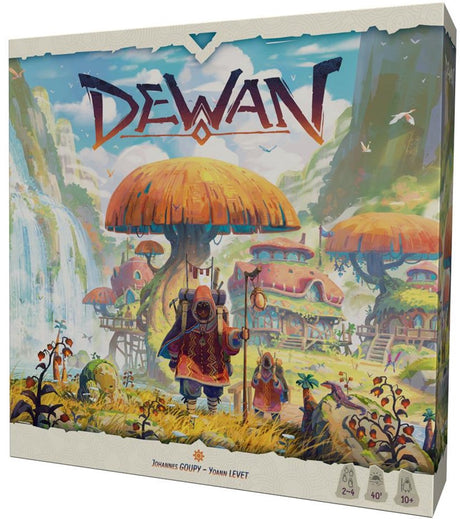 Asmodee strategesch Brietspill Dewan fir 2-4 Spiller 10 Joer+.