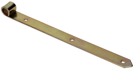 1013233 - single shutter hinge yellow galvanized 35 cm diameter 18 mm | 6 pieces
