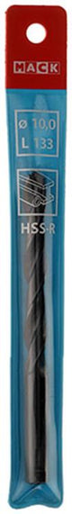 Mack 1018190 - Universal Drill Bit HSS R Ø 10.0 x 133 mm | 5 pieces