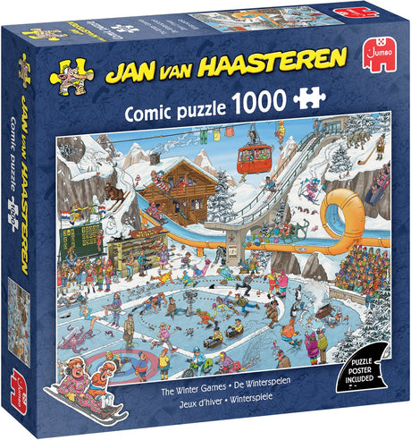 Jan van Haasteren - the Winter Games - 1000 piece puzzle - jigsaw puzzle