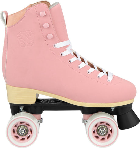 Nijdam rolschaatsen nubuck - candy cakes - roze - maat 40
