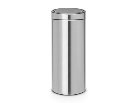 Brabantia touch bin waste bin - 30 liters - matt steel fingerprint proof