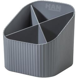 Pen holder han 17248-18 pp (polypropylene) grey