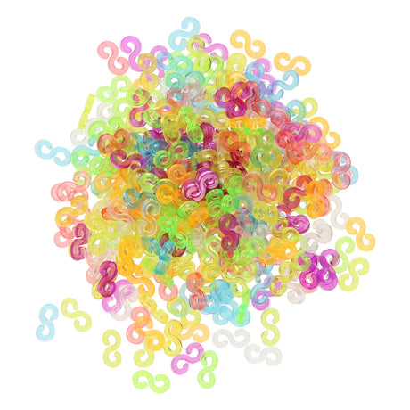 Loom twister clips, 300 pcs.