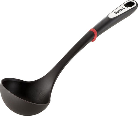Tefal ingenio kitchen tools - soup spoon - black - plastic - heat resistant