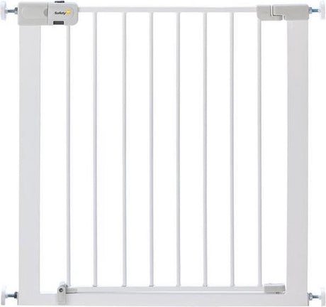 Safety 1st easy close metal stair gate - 73 to 80 cm - expandable - clamp mounting - white