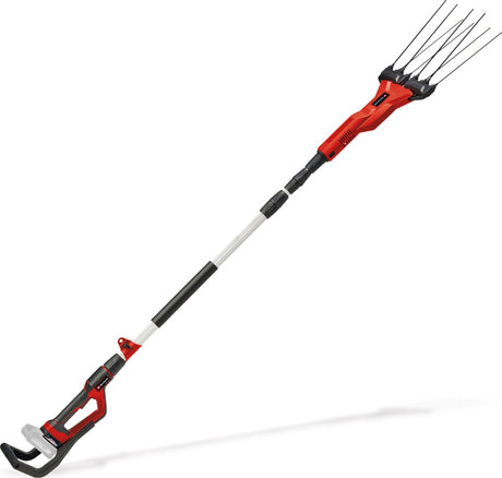 Einhell batteri olivfruktskörd raka ge-fs 18 53 li solo - power x-change - 18 v li-ion - arbetsbredd: 28-53 cm - styrhandtagslängd: 92 - 182 cm - inkl. bärrem och vägghållare - exkl. batteri och laddare