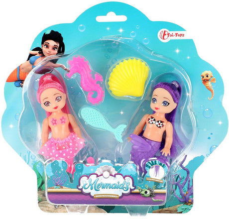 Toi-Toys Mermaids mermaid doll with accessories, 12cm
