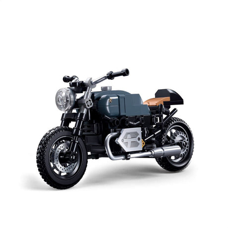 Sluban modelbricks motocikel rninems gradbene igrače – gradbene igrače model motocikla sestavljanje – konstrukcijska škatla s 191 kockami – m38-b1134 – od 10 let