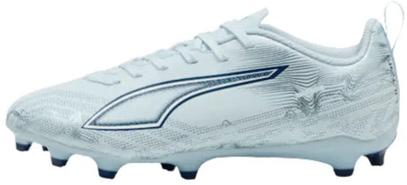 Puma ultra 6 play fg ag jr unisex sports shoes - icy blue- white-blue jewel