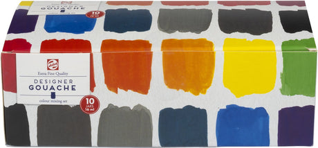Talens gouache extra fine set, 10x16ml bottles
