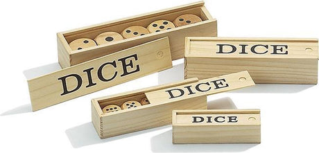 Philos wooden dice 15mm