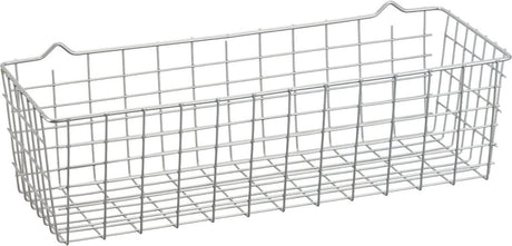 Metaltex - koala basket - 33 x 12 x 9 cm - silver - hang or put down