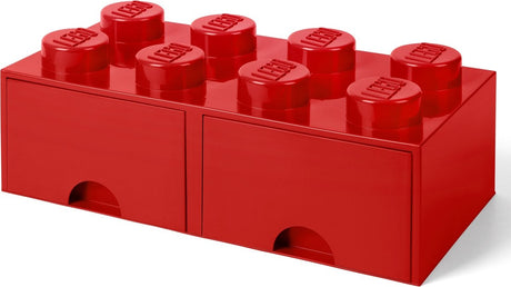 Lego storage box brick 8 with drawers