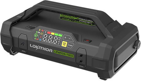 Lokithor ja3000 pro jump starter 3000a - 12v - air compressor - power bank - LED flashlight - for car, motorcycle, boat, SUV
