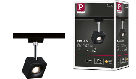 Paulmann 230v rail system lamp 96923 LED permanently built-in n a power: 8 w warm white n a