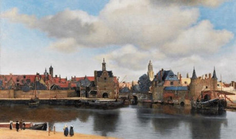 Puzzleman puzzle view of Delft - Johannes Vermeer 1000 pieces